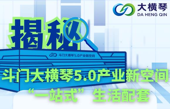 多圖直擊！揭秘斗門大橫琴5.0產(chǎn)業(yè)新空間“一站式”生活配套